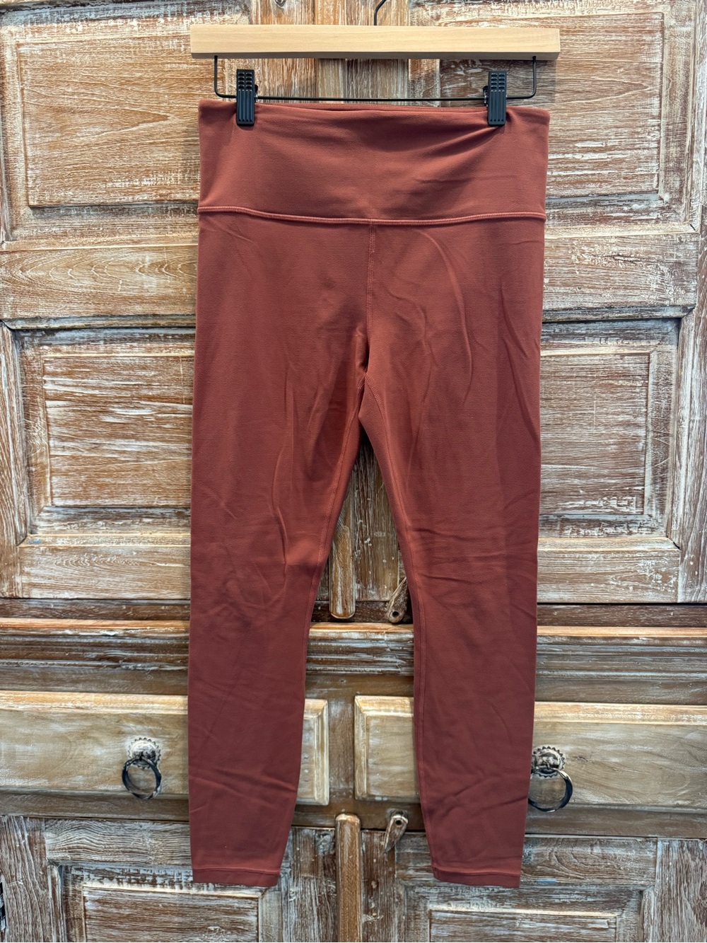 Athletes Leggings in Terracotta /Rust Activewear Casual Workout Gear